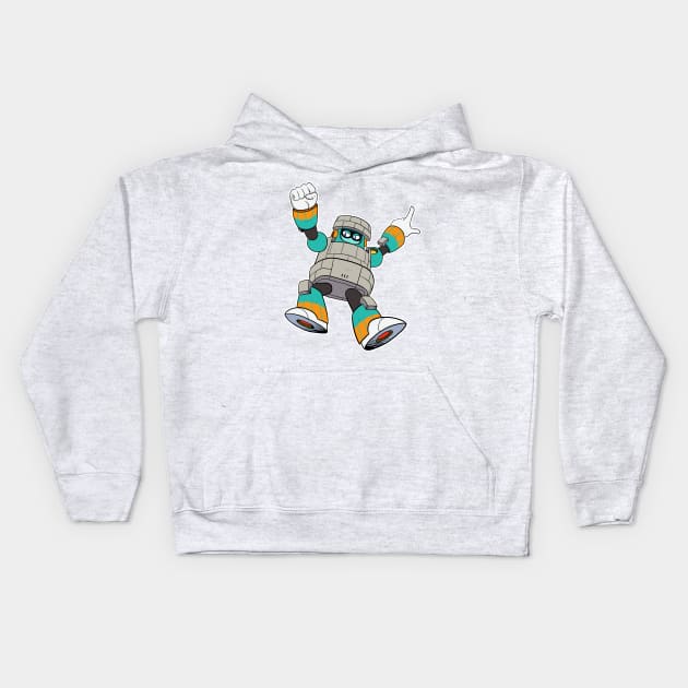 BLOCKMAN Kids Hoodie by IanDimas